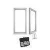 Wall-Mounted SEG Fabric display - 80mm Depth