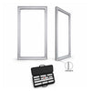Wall-Mounted SEG Fabric display - 20mm Depth