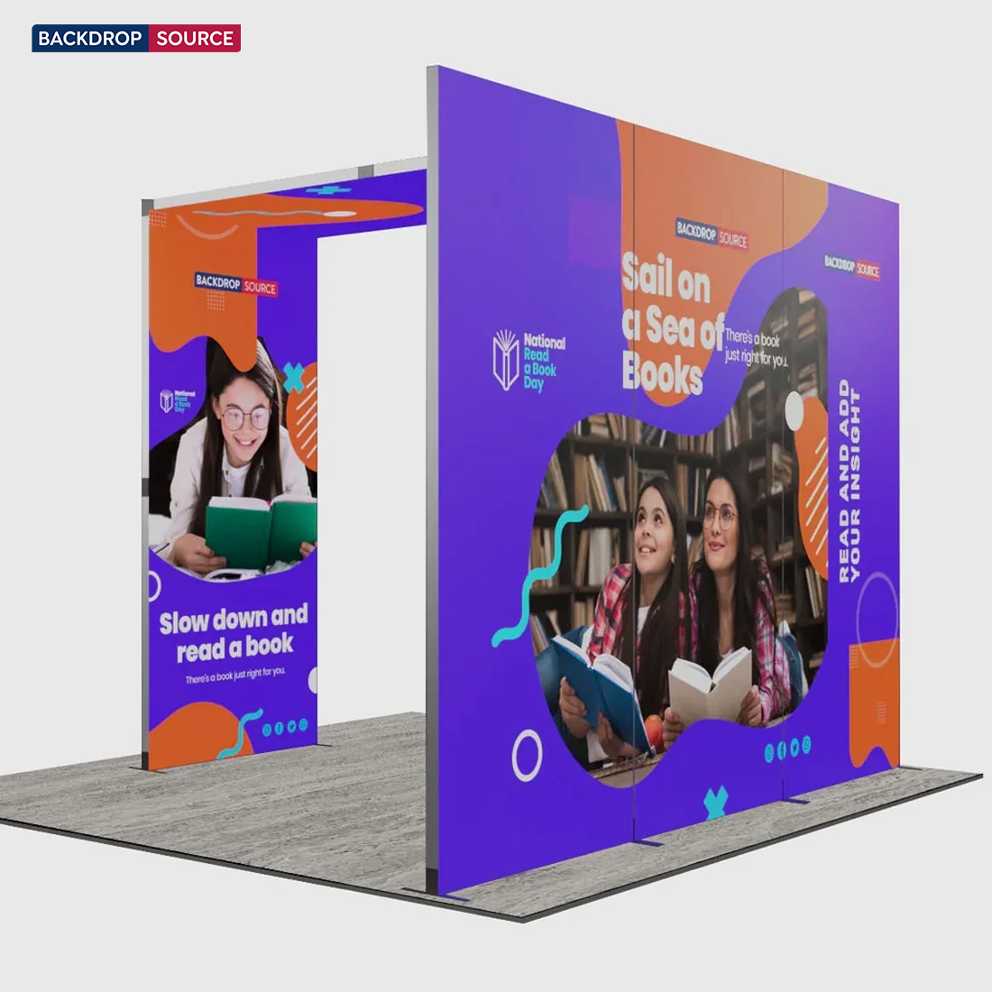 Foldable SEG Exhibition Display - Model 4