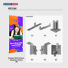 Foldable SEG Exhibition Display - Model 2