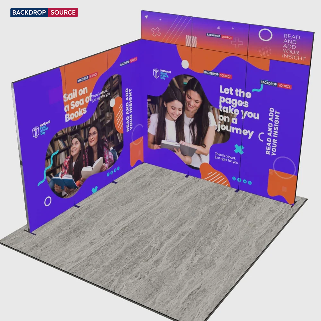 Foldable SEG  Exhibition Display - Model 7