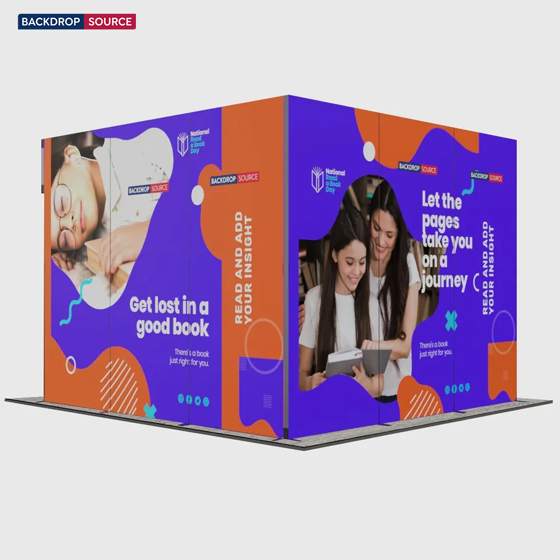 Foldable SEG  Exhibition Display - Model 11