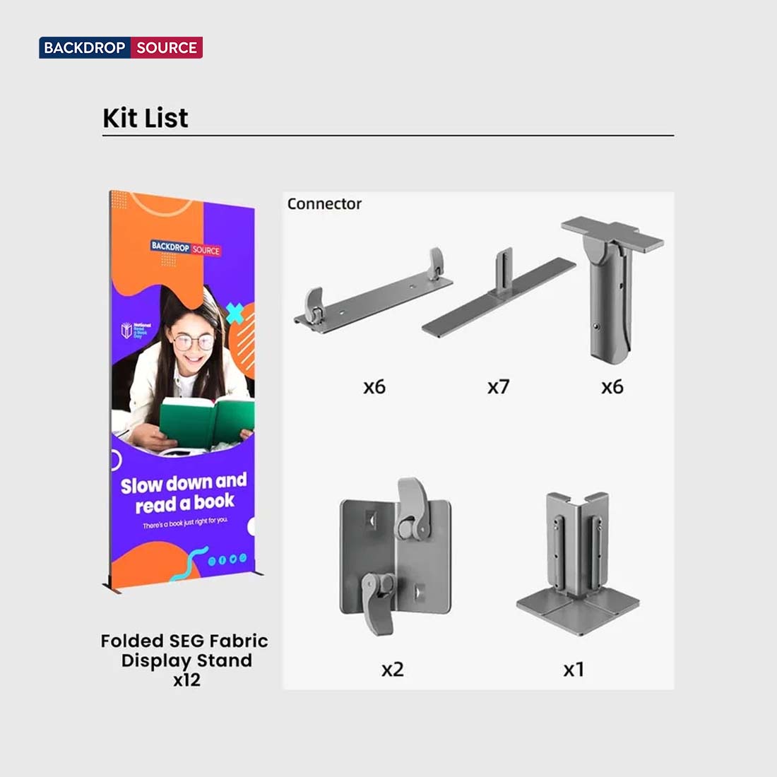 Foldable SEG  Exhibition Display - Model 19