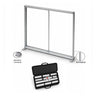 Non-Backlit SEG Fabric Media Display - 2.4m W x 2.5m H