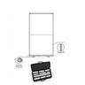 Non-Backlit SEG Fabric Media Display - 1m W x 2m H