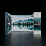 4.5x3m Backlit SEGO Booth Kit with L-Arches & 4 Sidewalls
