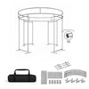 360 View 4 Panel Photo booth Enclosure