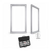Wall-Mounted SEG Fabric display - 60mm Depth