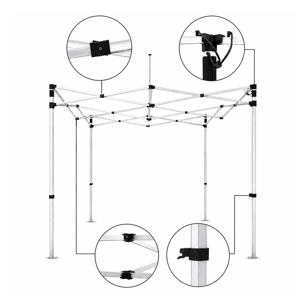 Canopy Tent Frames – Aluminum Pop-Up Frames