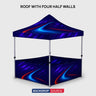 Heavy Duty Fabric Canopy Tent – 2m W x 3m H