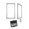 Wall-Mounted SEG Fabric display - 120mm Depth
