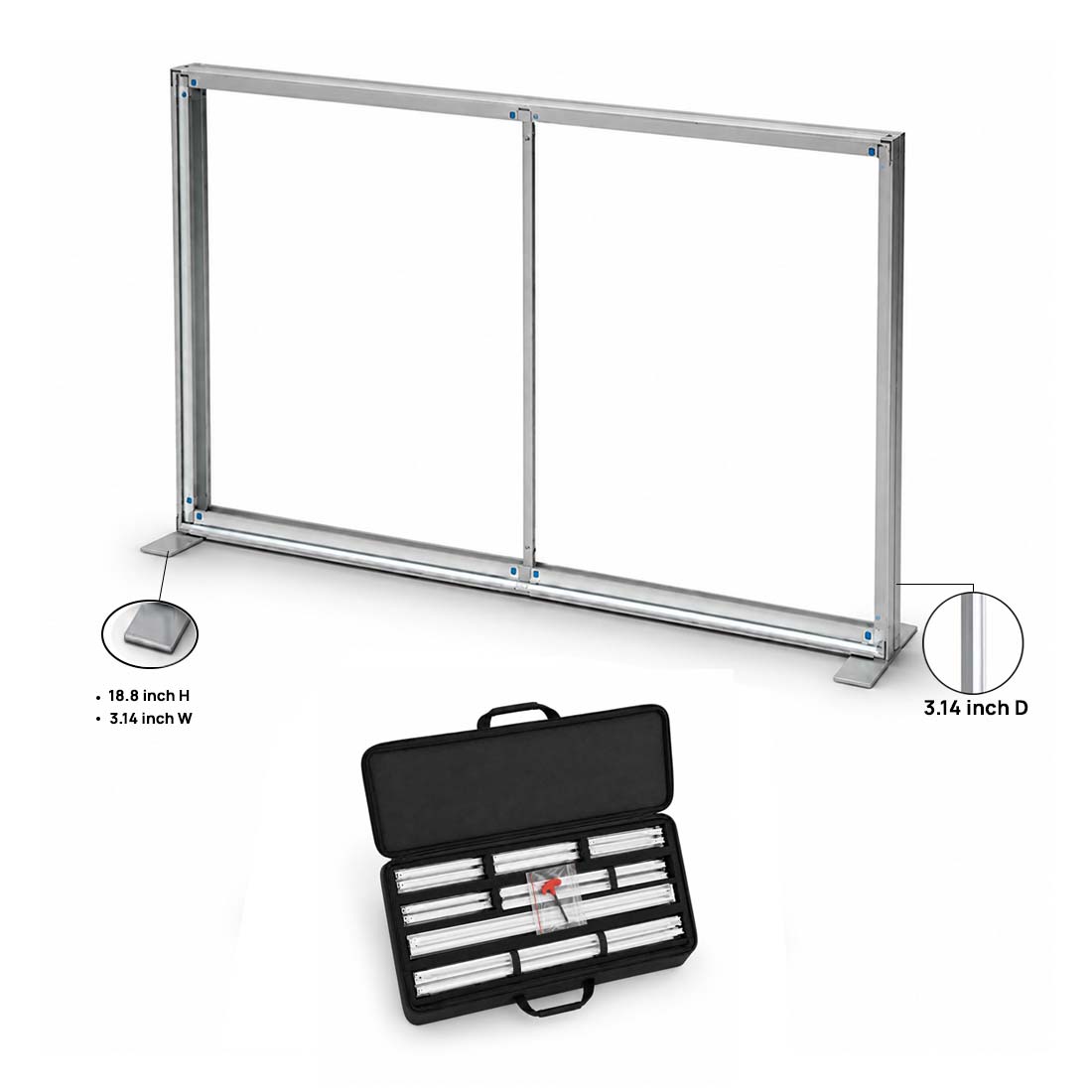 SEG Fabric Media Display - 3m W
