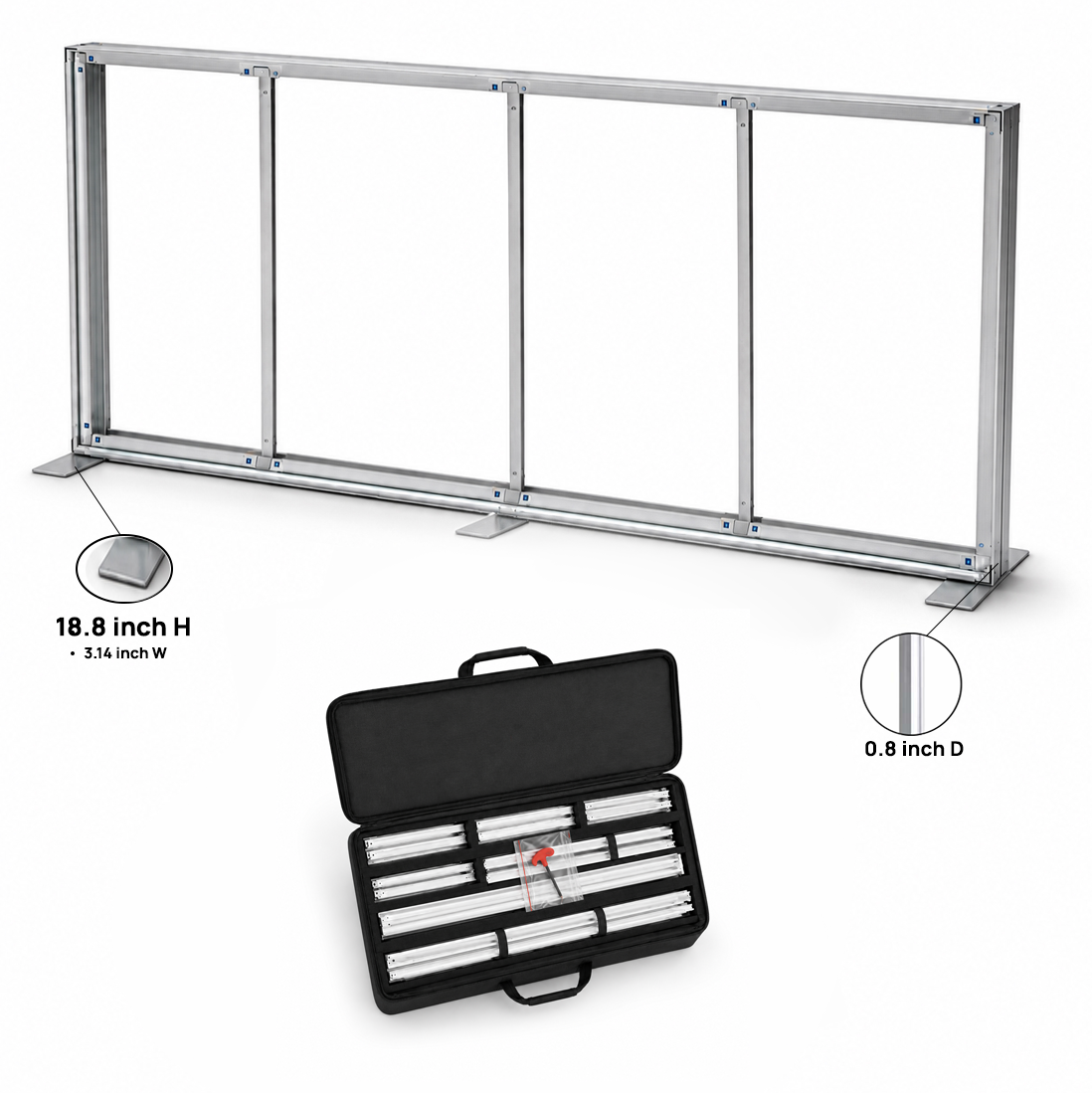 SEG Fabric Media Display - 6m W