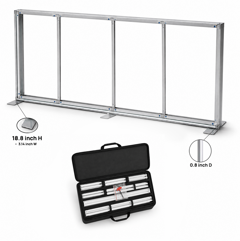 Non-Backlit SEG Fabric Media Display - 6m W
