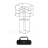Fabric Tower Column Stand with Circle
