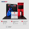 Portable Exhibit Display 3m x 3m - Model 12