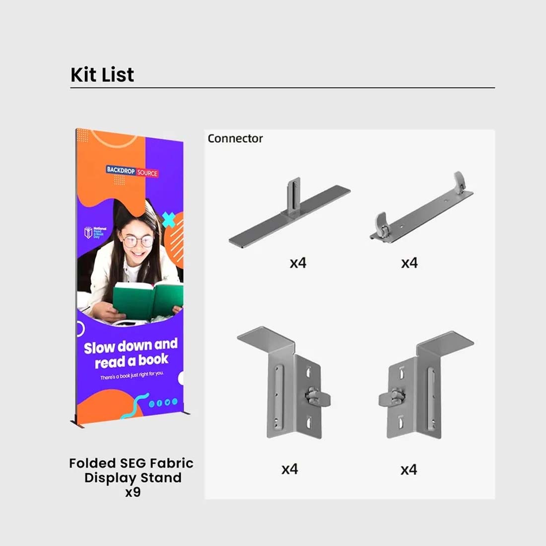 Foldable SEG  Exhibition Display - Model 13