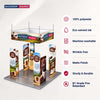 Portable Exhibit Display 3m x 3m - Model 36