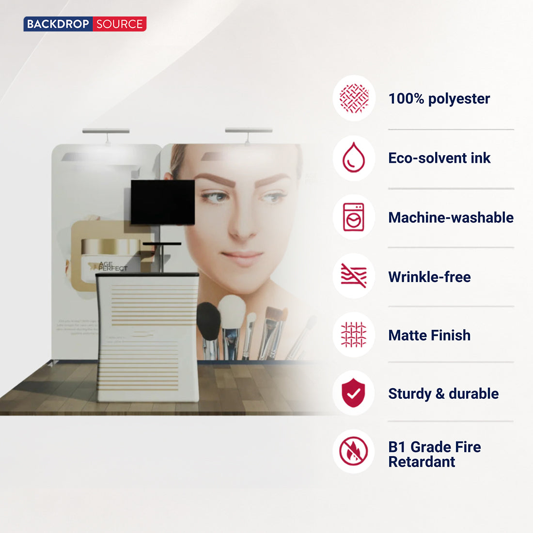 Portable Exhibit Display 3m x 3m - Model 1