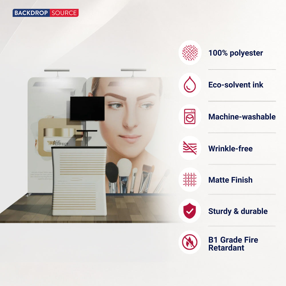 Portable Exhibit Display 3m x 3m - Model 1