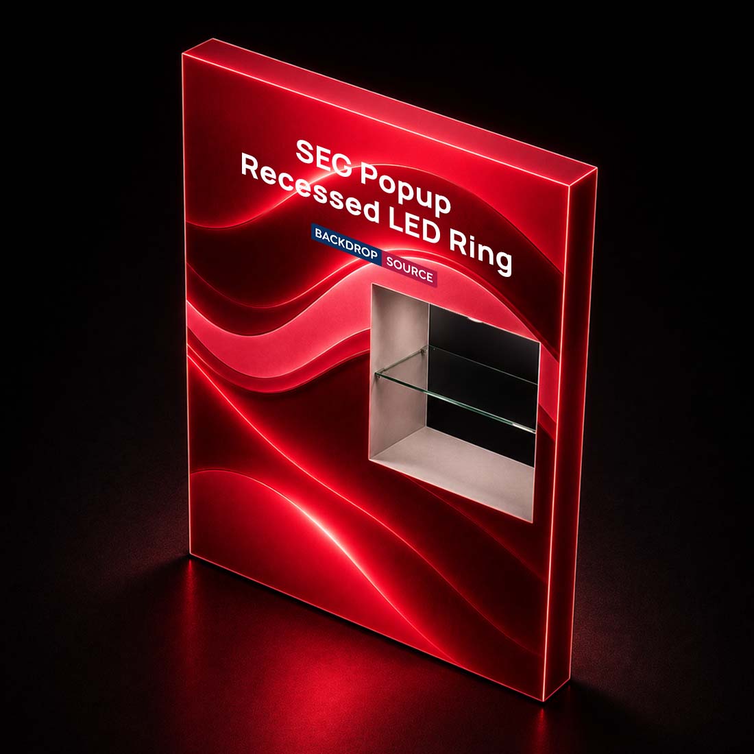 SEG Popup - Internal Showcase with Recessed LED Ring