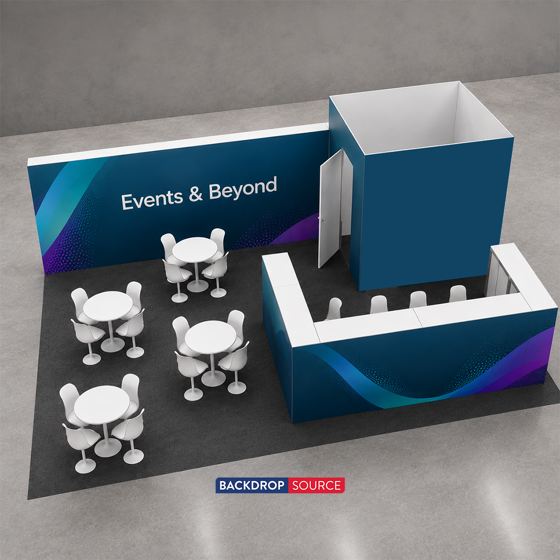 Modular Booth Kits 9m x 6m - Model 8