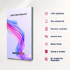 Wall-Mounted SEG Fabric display - 60mm Depth