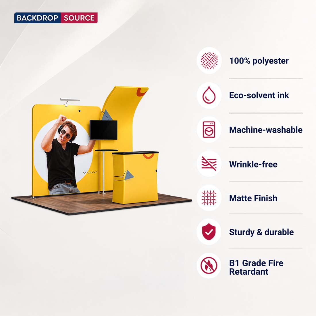 Portable Exhibit Display 3m x 3m - Model 6