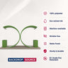 3x6m C-Arch Booth Kit with 2 Counters