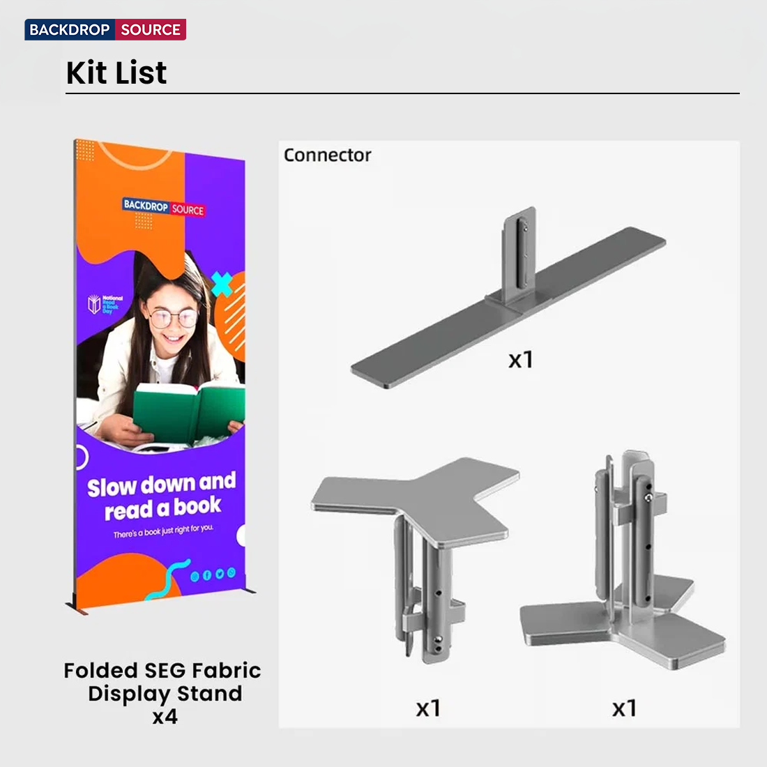 Foldable SEG Exhibition Display - Model 9