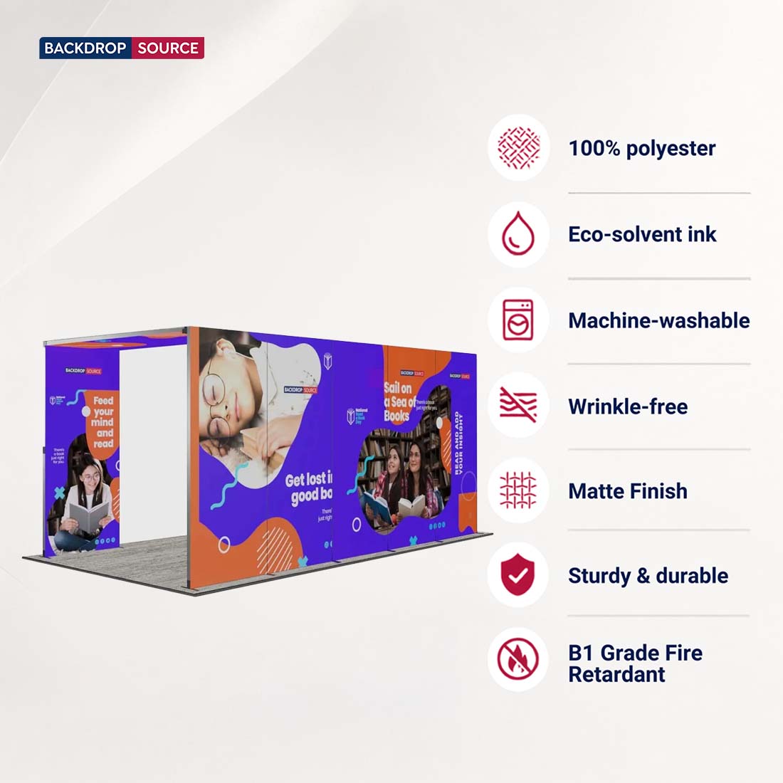 Foldable SEG  Exhibition Display - Model 13