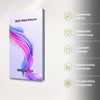 Wall-Mounted SEG Fabric display - 20mm Depth