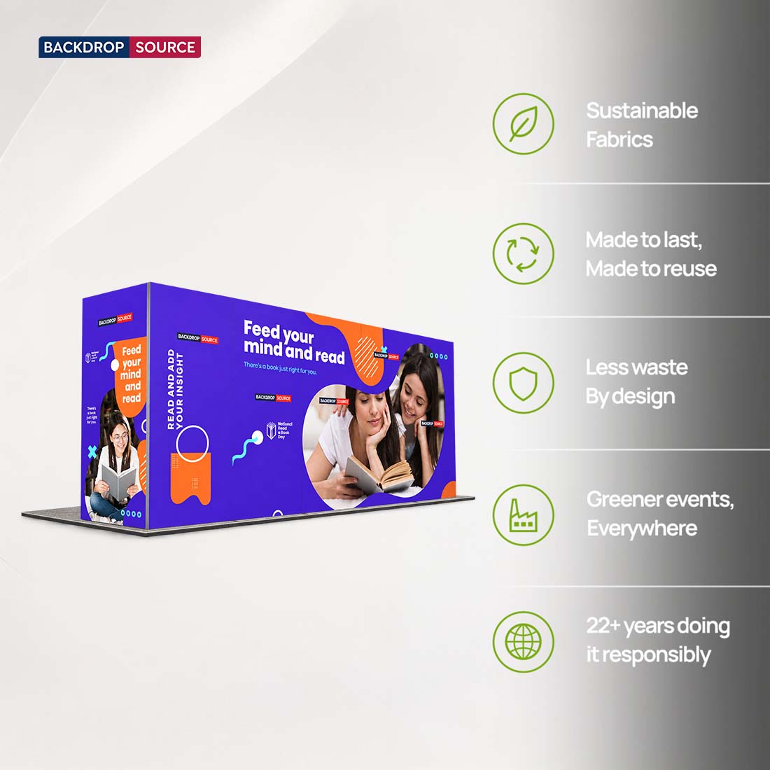 Foldable SEG  Exhibition Display - Model 14