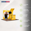 Portable Exhibit Display 3m x 3m - Model 6