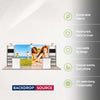 3m x 6m Modular Exhibition Display Kit – Model 7
