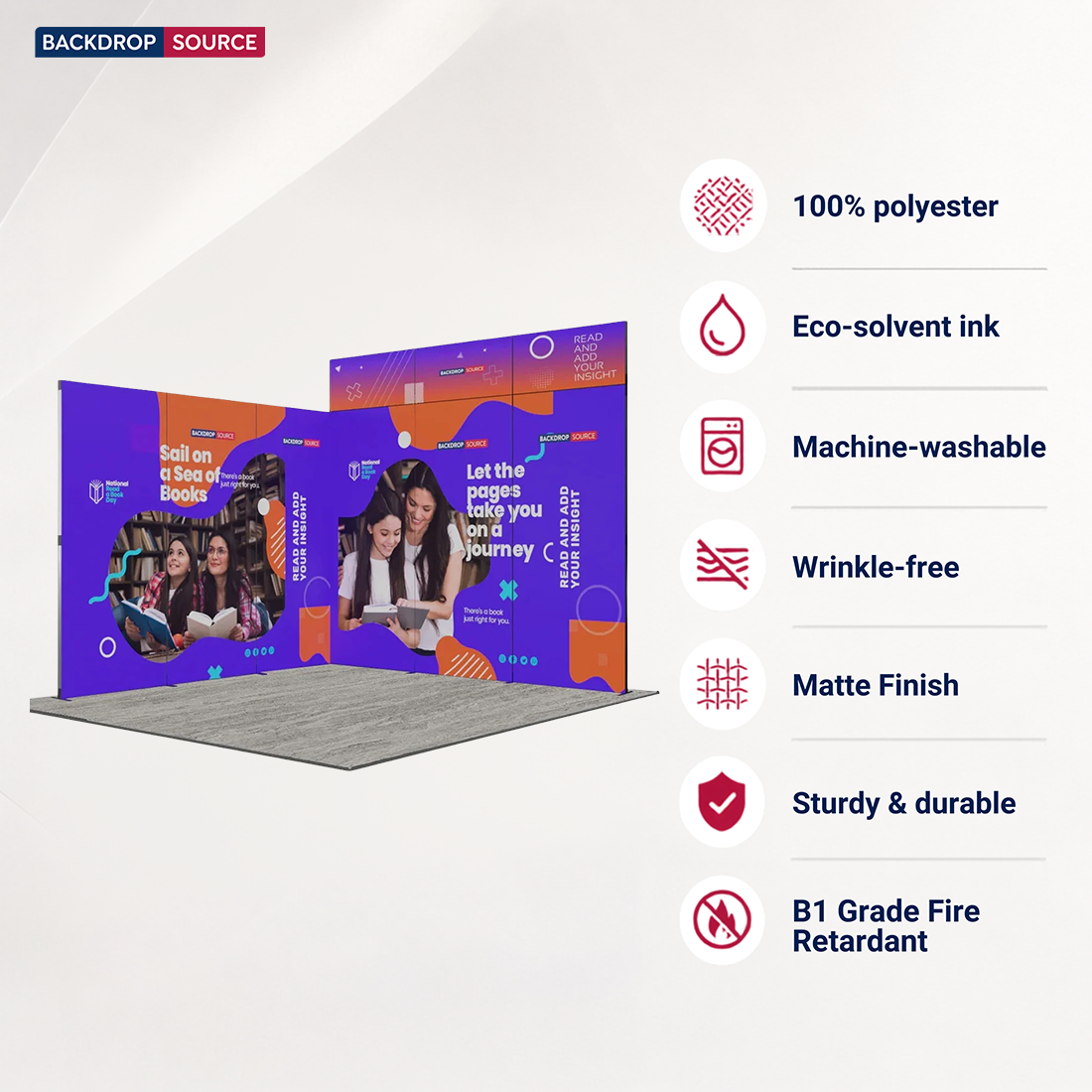 Foldable SEG  Exhibition Display - Model 7