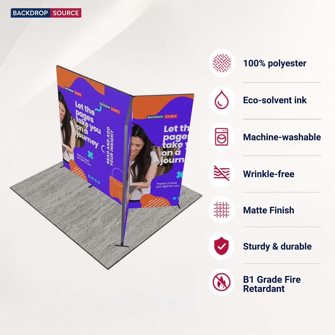 Foldable SEG Exhibition Display - Model 9