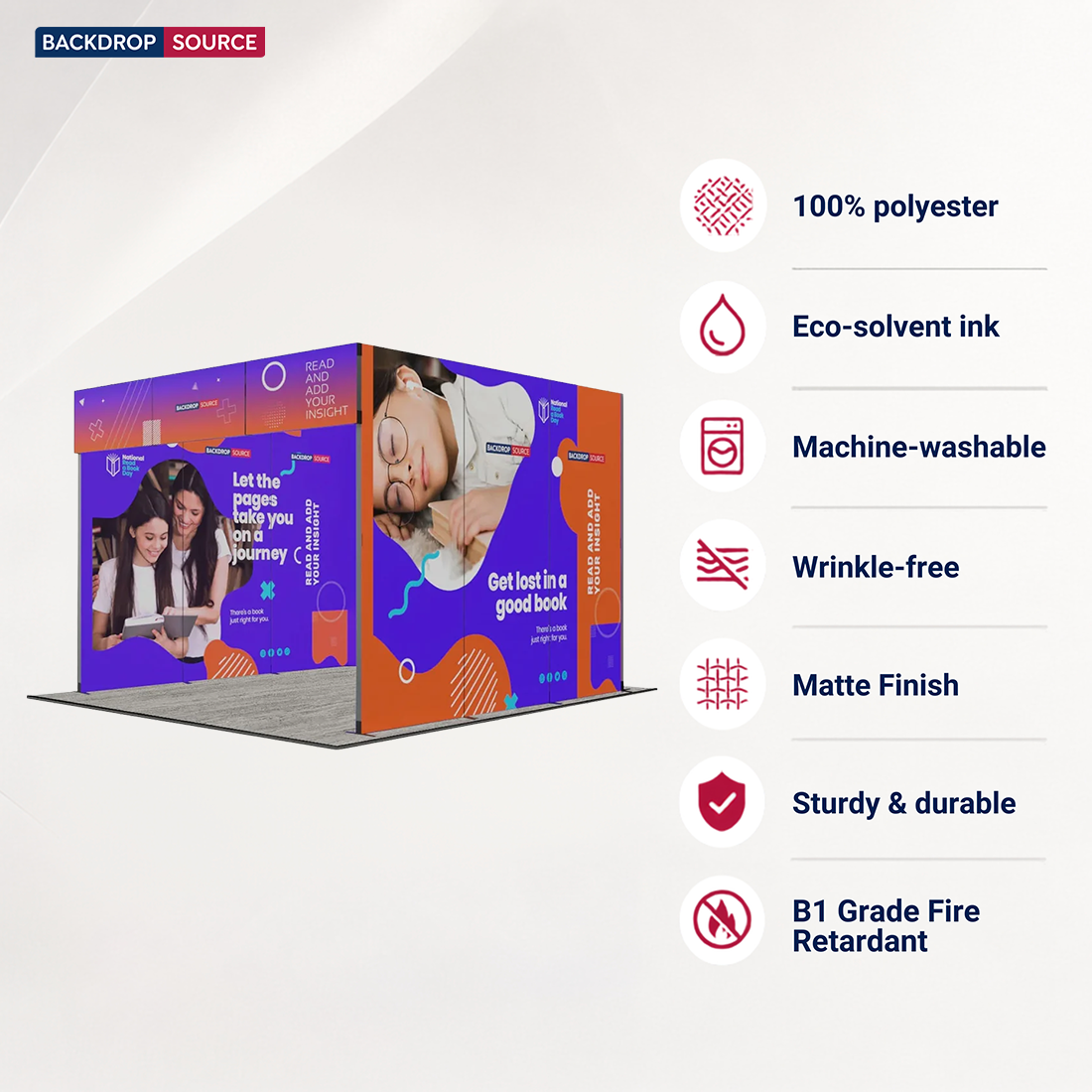 Foldable SEG  Exhibition Display - Model 11