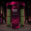 360 View 4 Panel Photo booth Enclosure