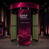 360 View 4 Panel Photo booth Enclosure