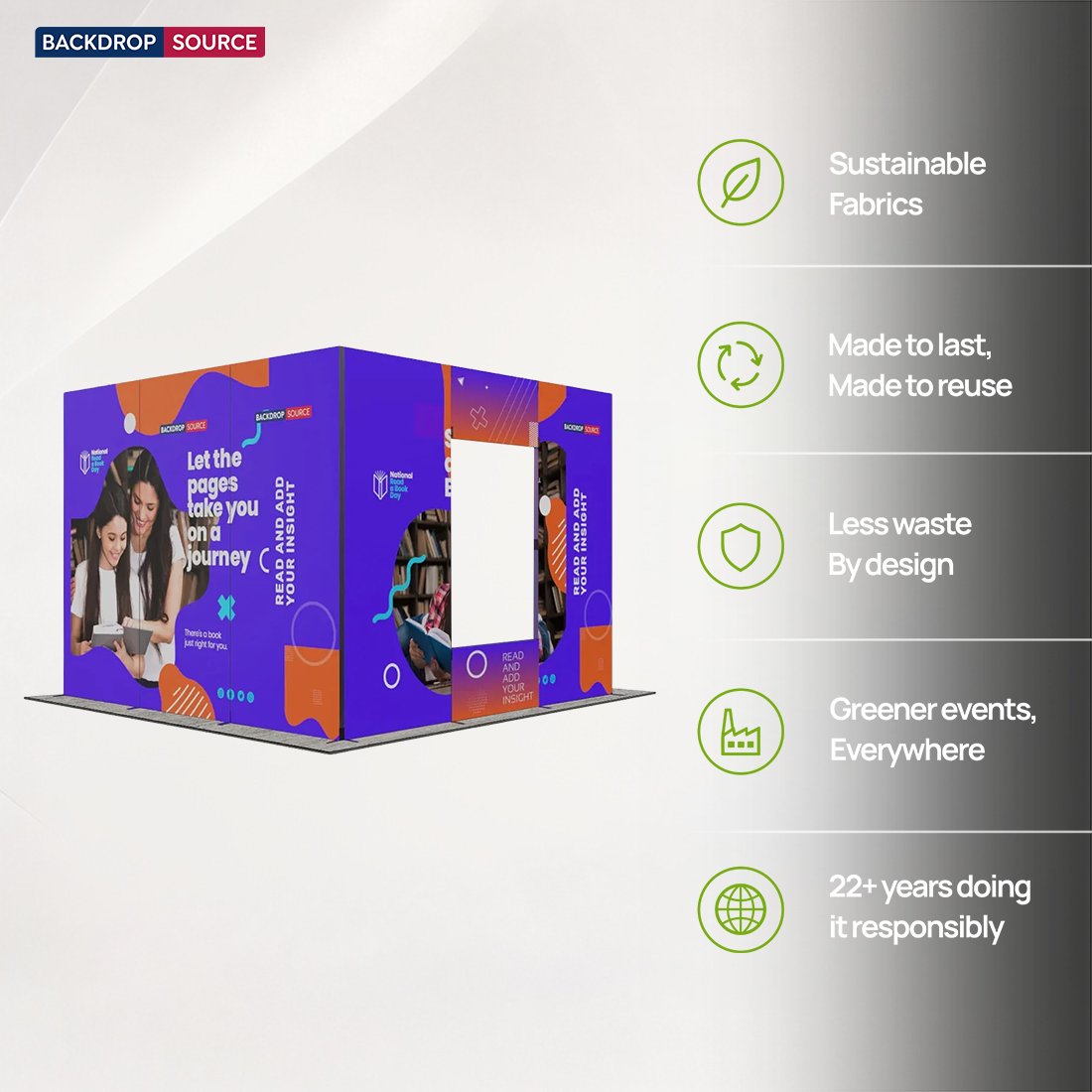 Foldable SEG Exhibition Display - Model 12