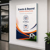 Wall-Mounted SEG Fabric display - 20mm Depth