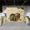 3m Folding SEG Booth Kit with U-Shape Wall & 6 Sidewalls