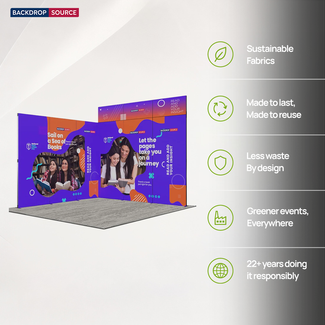 Foldable SEG  Exhibition Display - Model 7