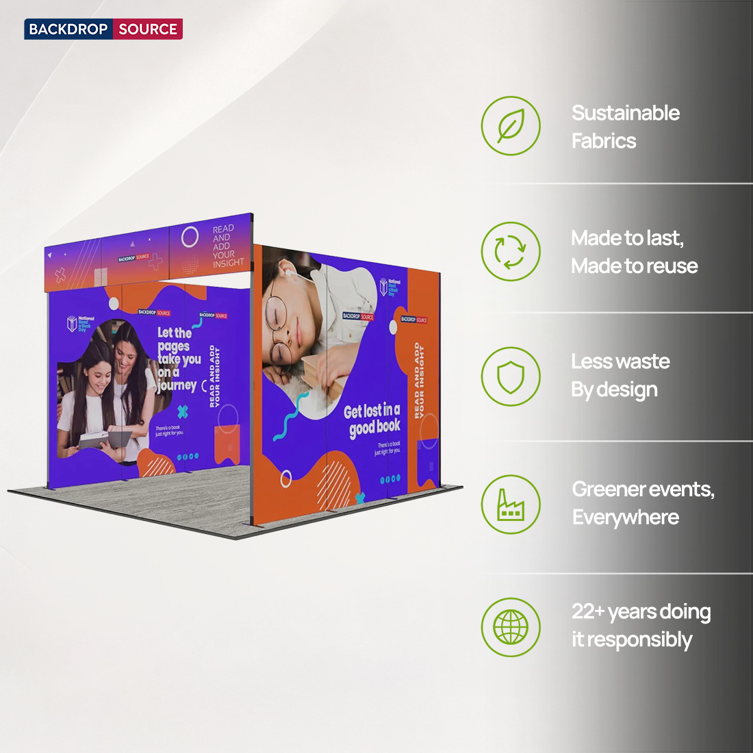 Foldable SEG Exhibition Display - Model 10