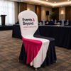 Pleated Banquet Chair Cover