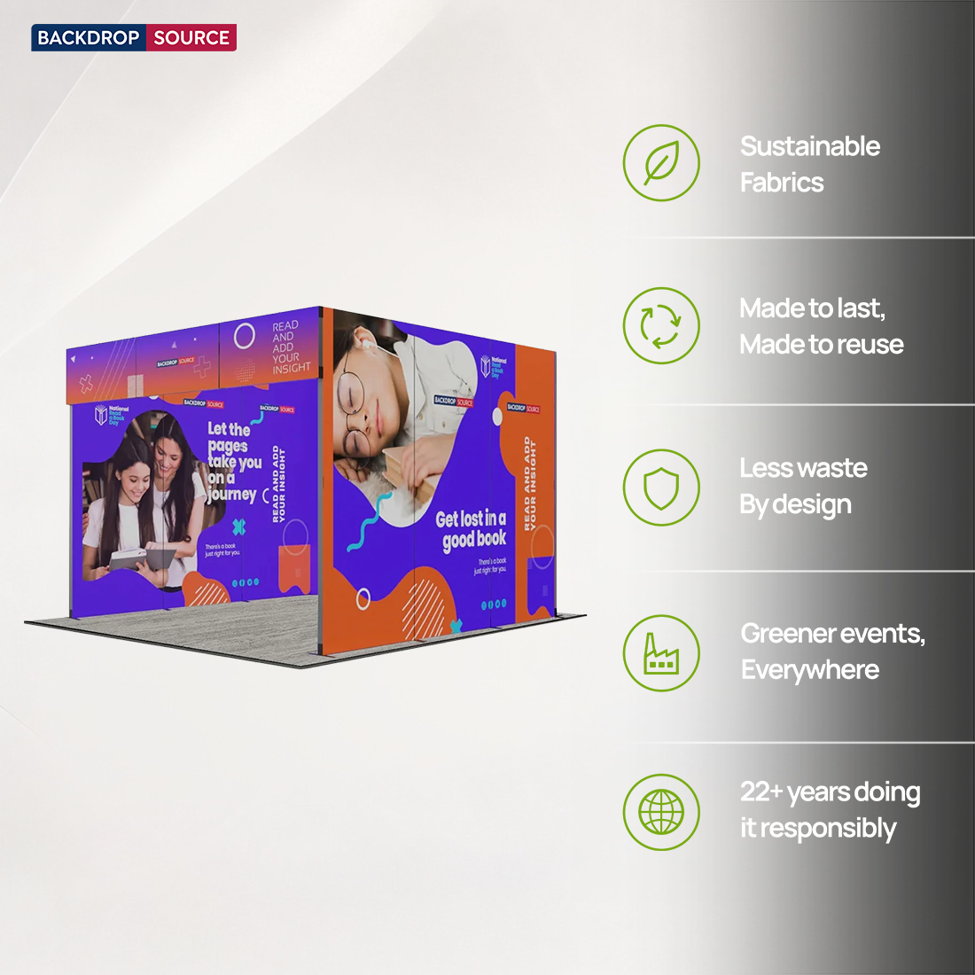 Foldable SEG  Exhibition Display - Model 11