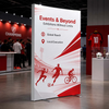 SEG Fabric Media Display - 1.2m W x 2m H