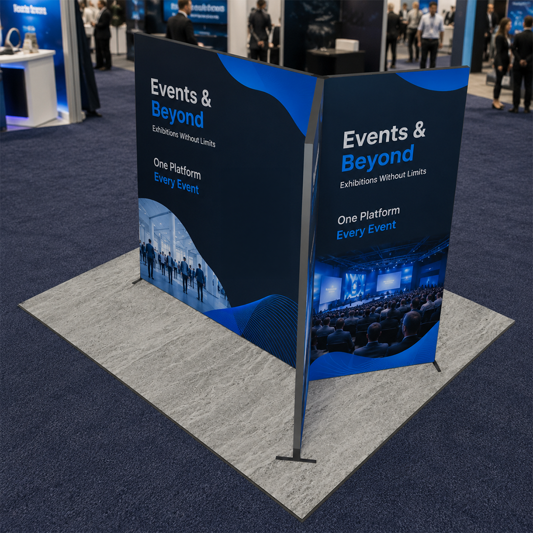 Foldable SEG Exhibition Display - Model 9