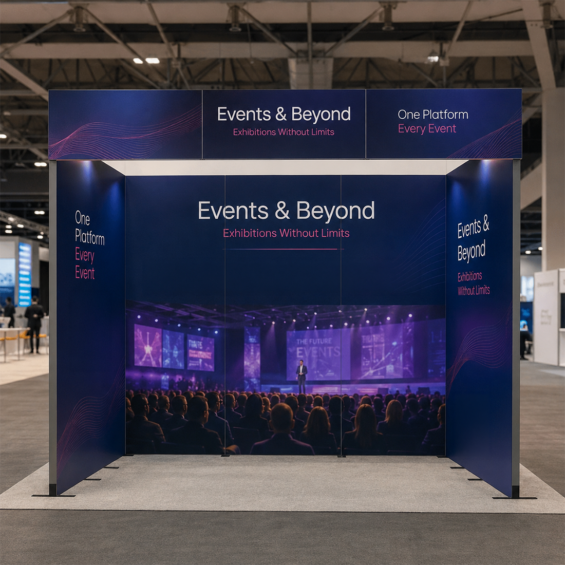 Foldable SEG Exhibition Display - Model 10